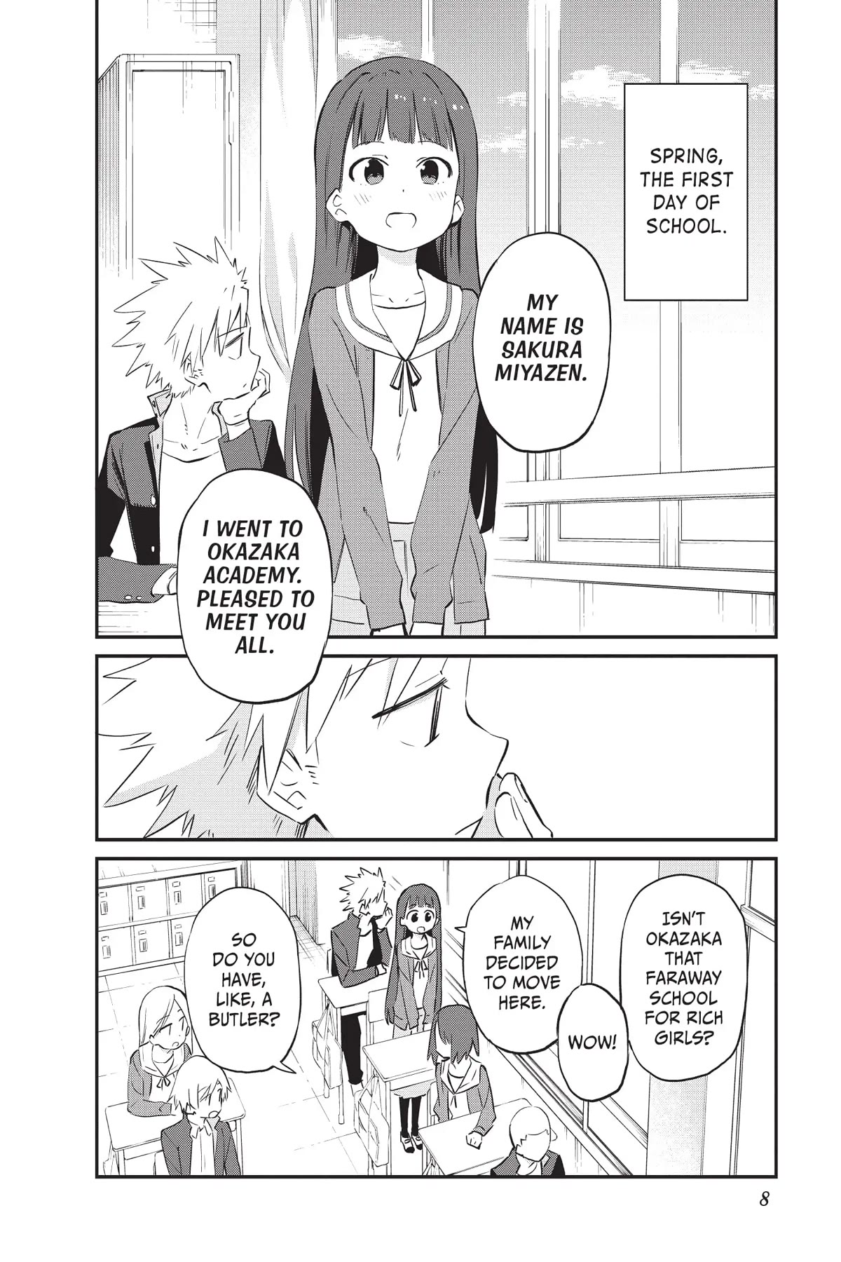 Miyazen-san Would Love to Get Closer to You Chapter 1 page 9 - Chapter 1