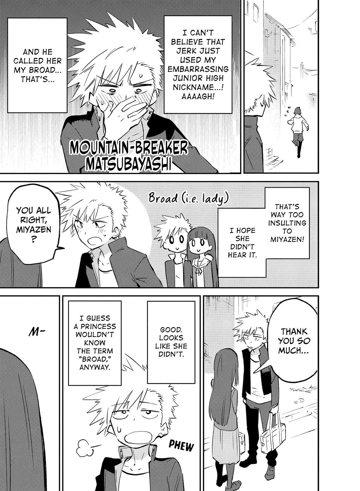 Miyazen-san Would Love to Get Closer to You Chapter 12 page 3 - Chapter 12