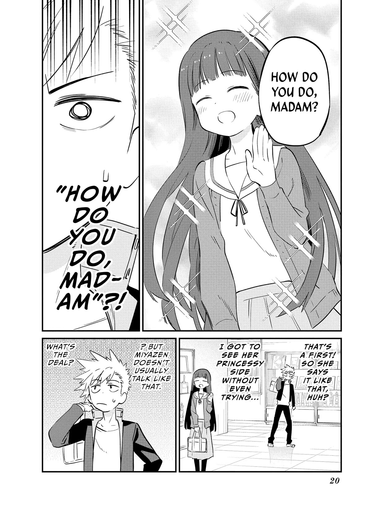 Miyazen-san Would Love to Get Closer to You Chapter 18 page 10 - Chapter 18
