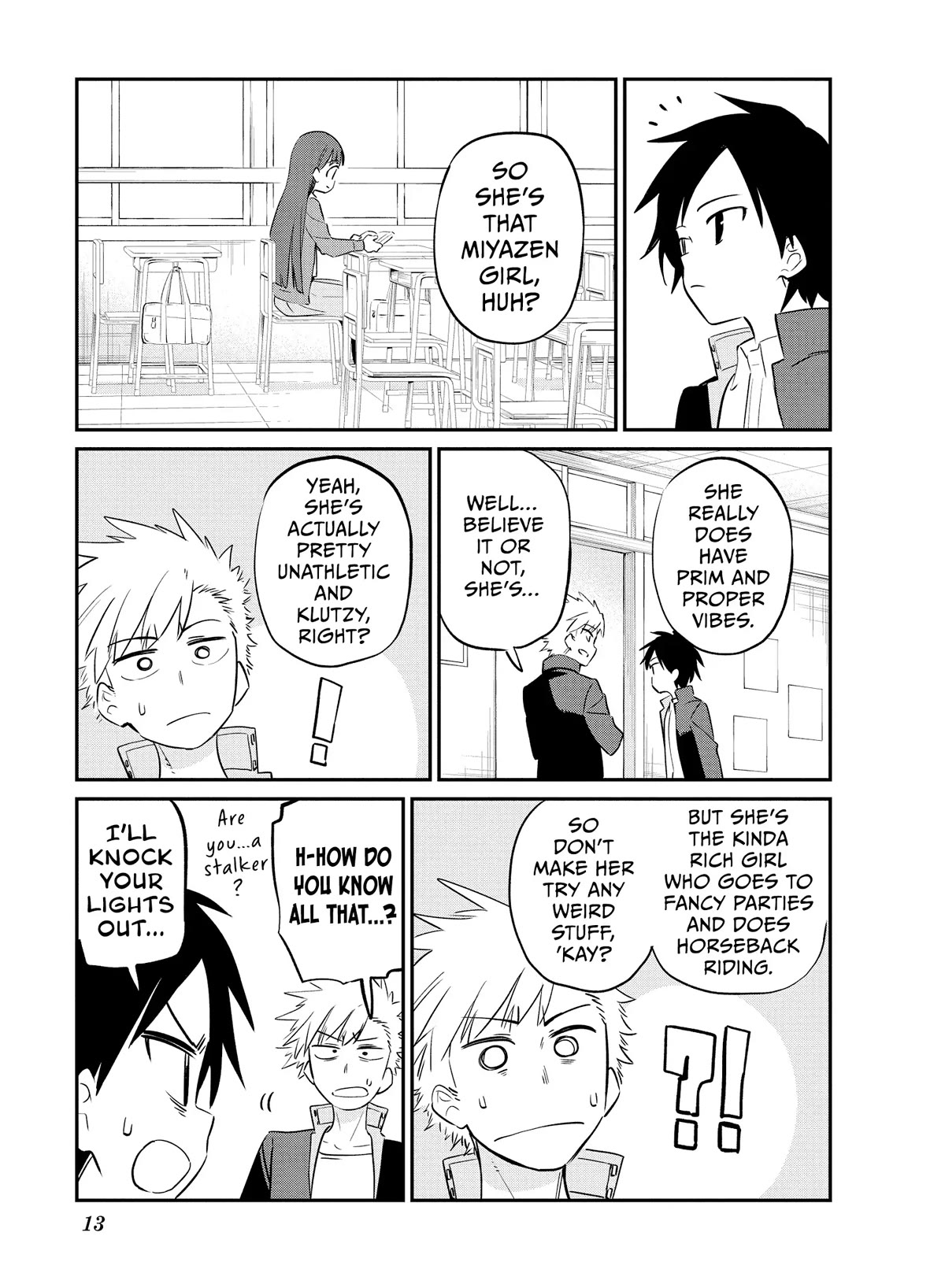 Miyazen-san Would Love to Get Closer to You Chapter 18 page 3 - Chapter 18