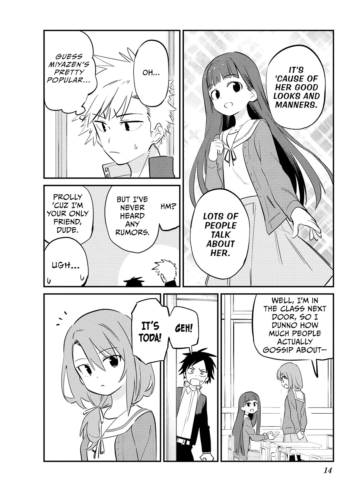 Miyazen-san Would Love to Get Closer to You Chapter 18 page 4 - Chapter 18