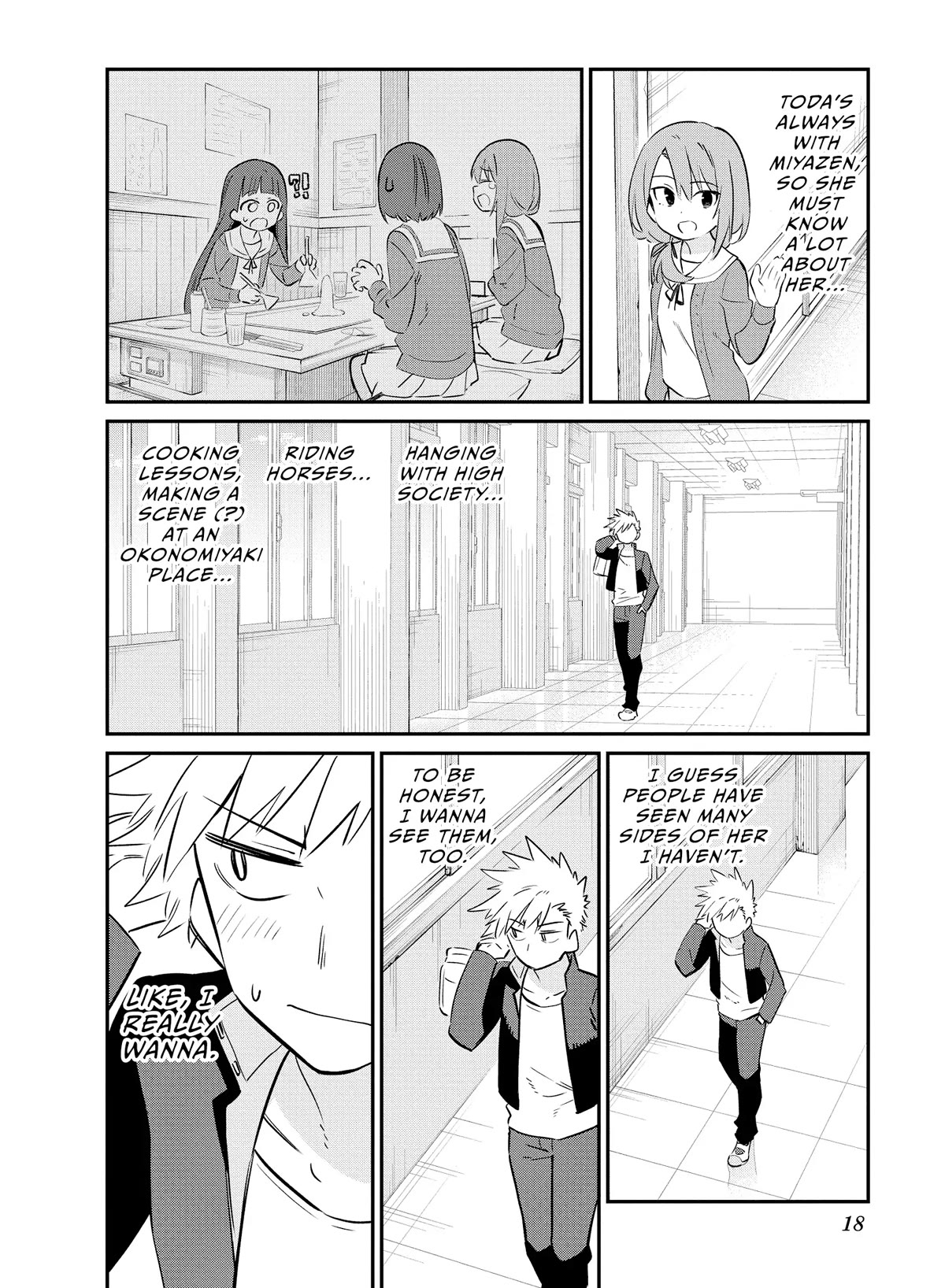 Miyazen-san Would Love to Get Closer to You Chapter 18 page 8 - Chapter 18