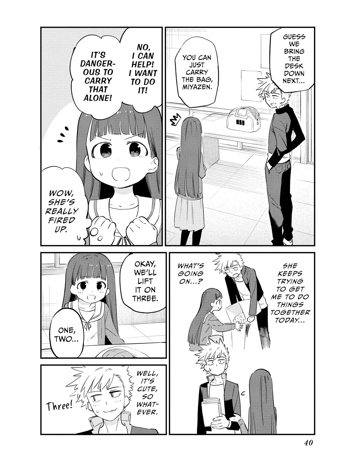 Miyazen-san Would Love to Get Closer to You Chapter 21 page 4 - Chapter 21