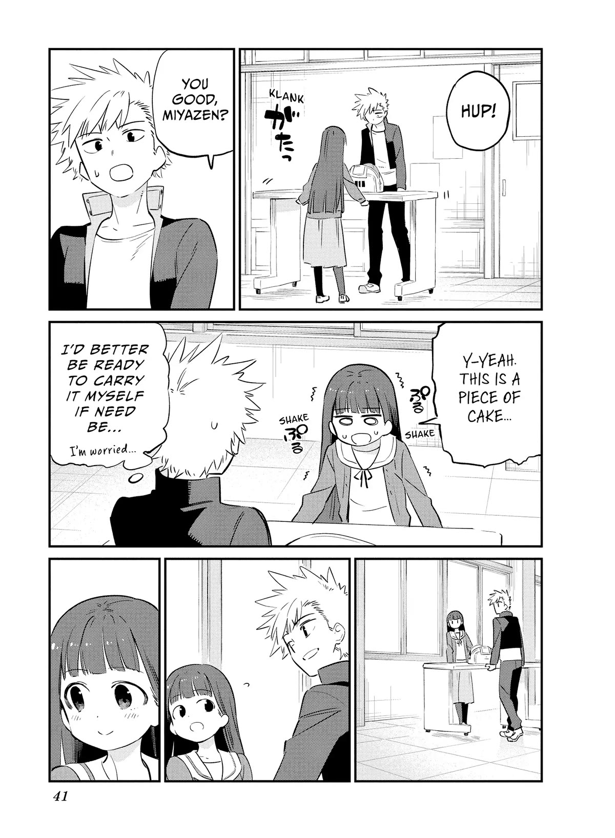 Miyazen-san Would Love to Get Closer to You Chapter 21 page 5 - Chapter 21