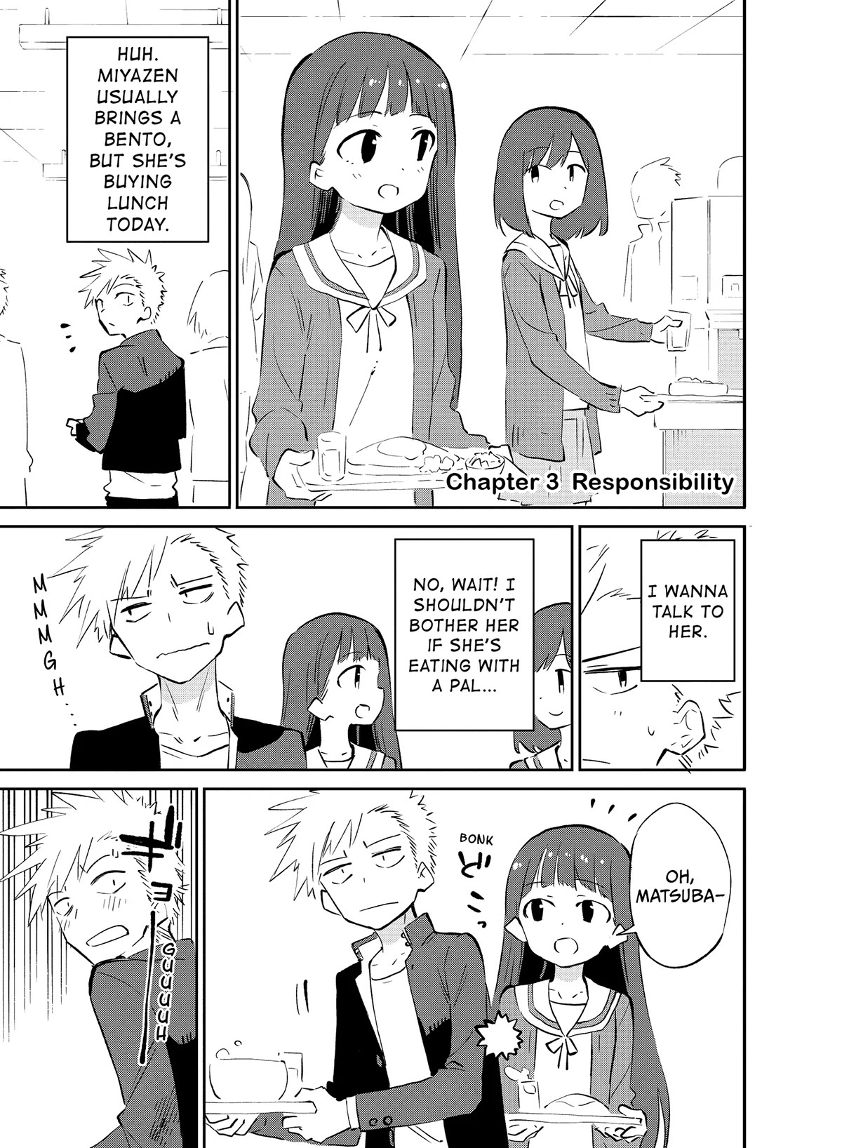 Miyazen-san Would Love to Get Closer to You Chapter 3 page 1 - Chapter 3