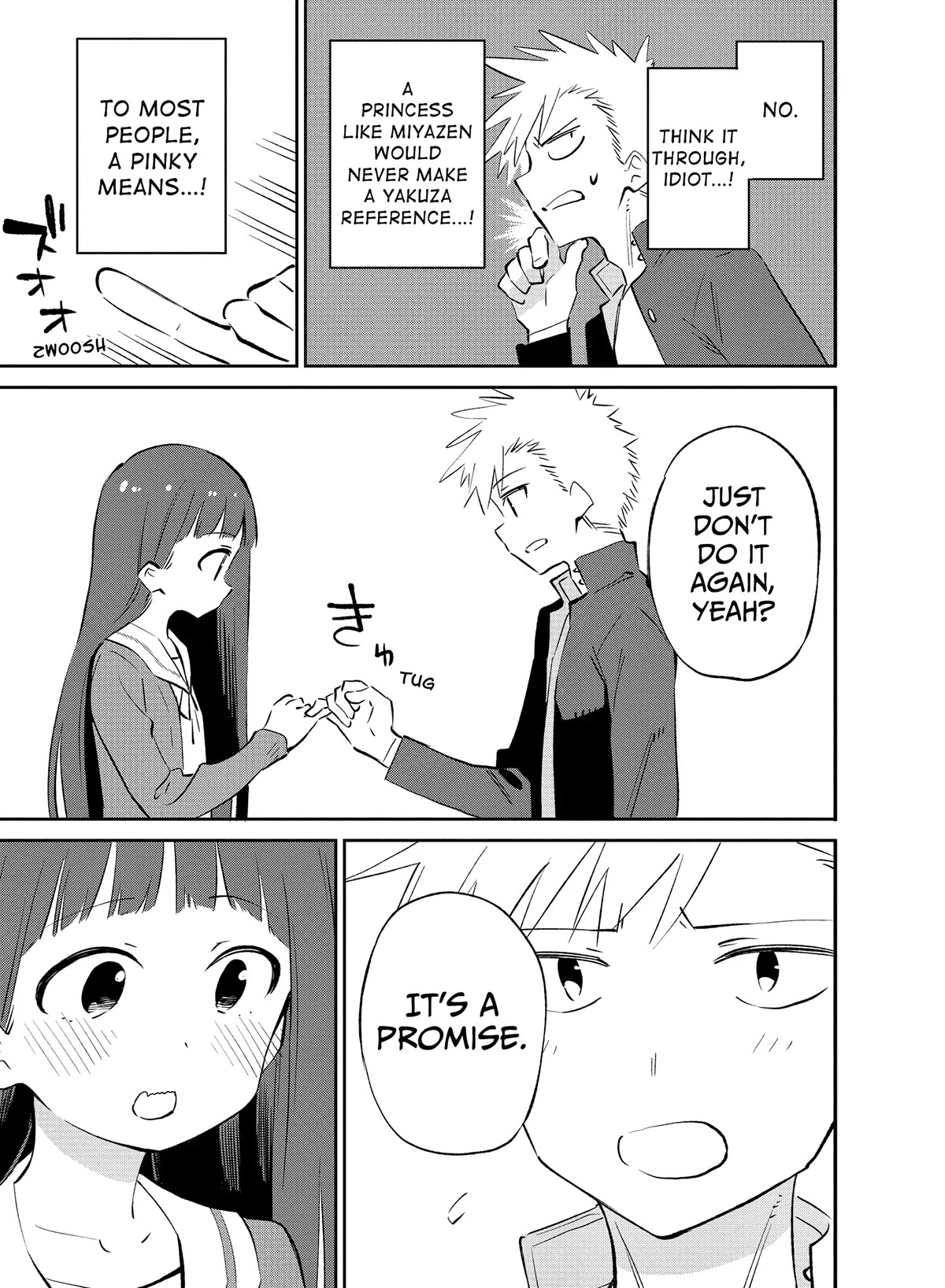 Miyazen-san Would Love to Get Closer to You Chapter 3 page 3 - Chapter 3