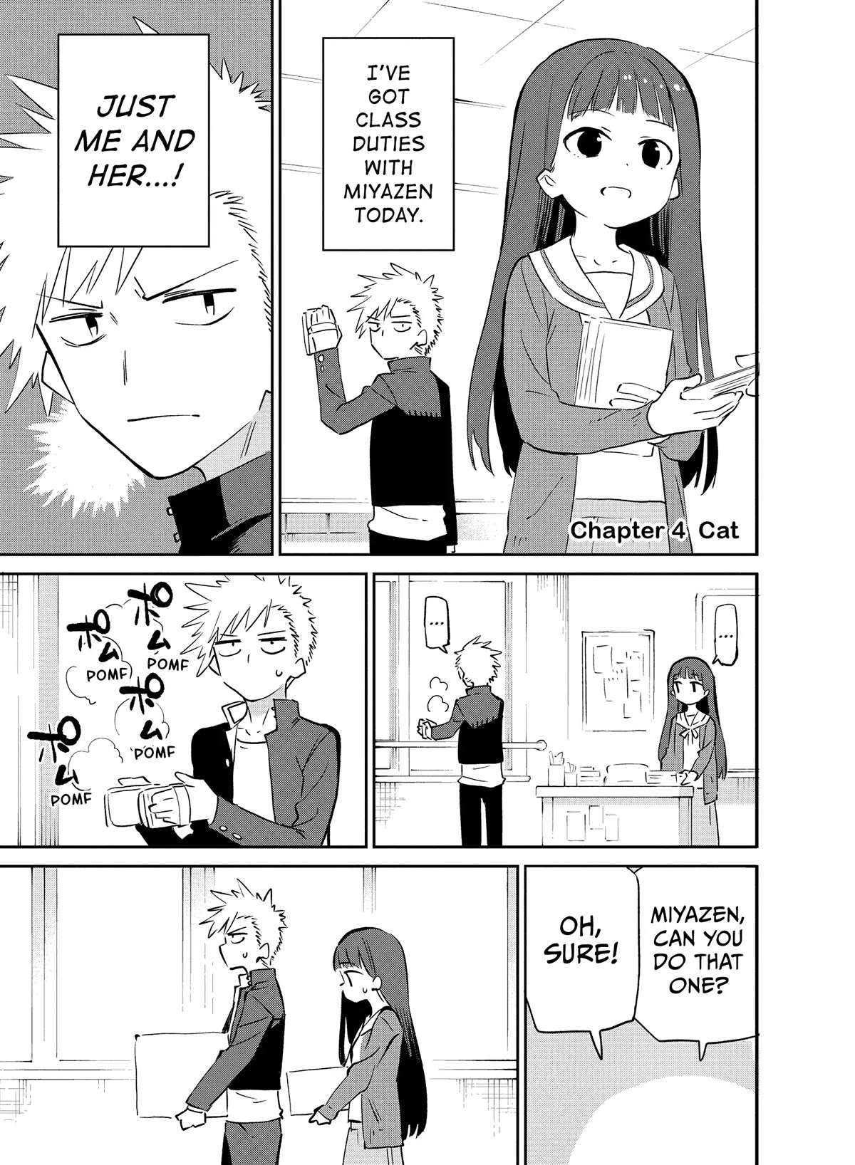 Miyazen-san Would Love to Get Closer to You Chapter 4 page 1 - Chapter 4