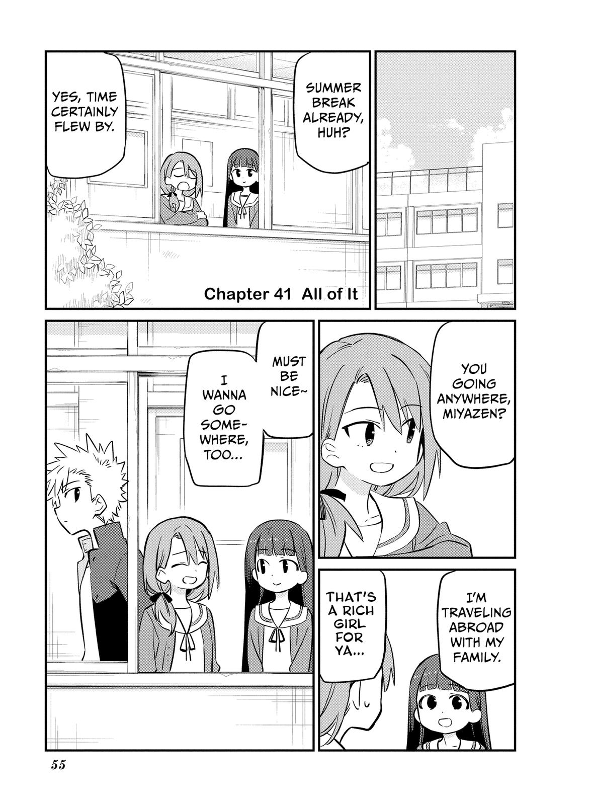 Miyazen-san Would Love to Get Closer to You Chapter 41 page 1 - Chapter 41
