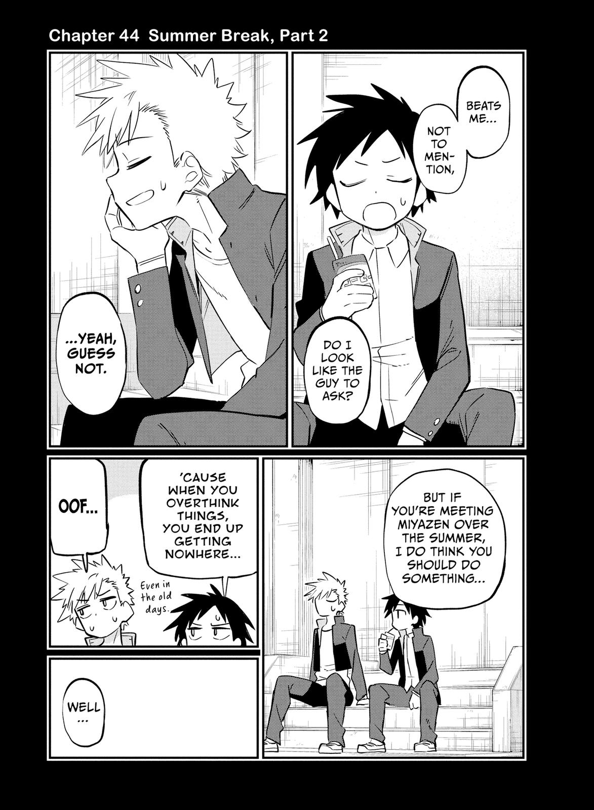 Miyazen-san Would Love to Get Closer to You Chapter 44 page 1 - Chapter 44