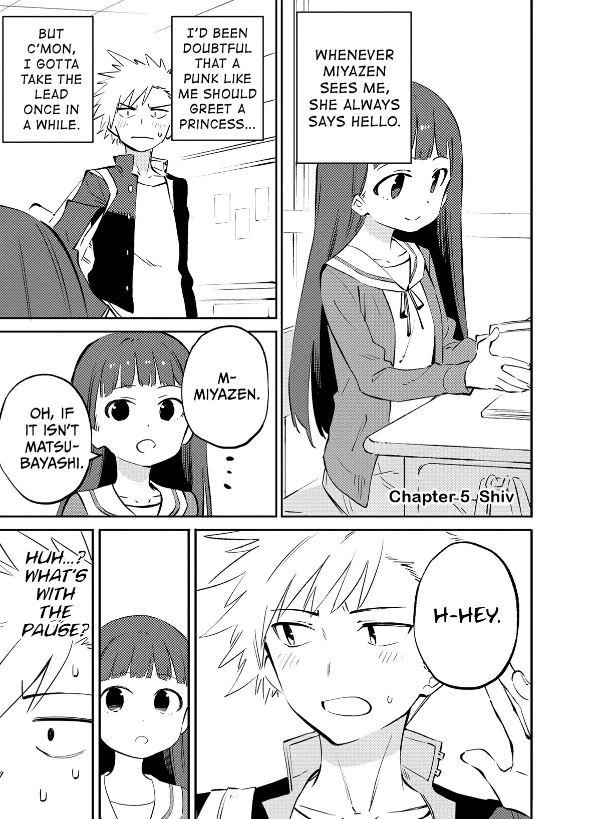 Miyazen-san Would Love to Get Closer to You Chapter 5 page 1 - Chapter 5