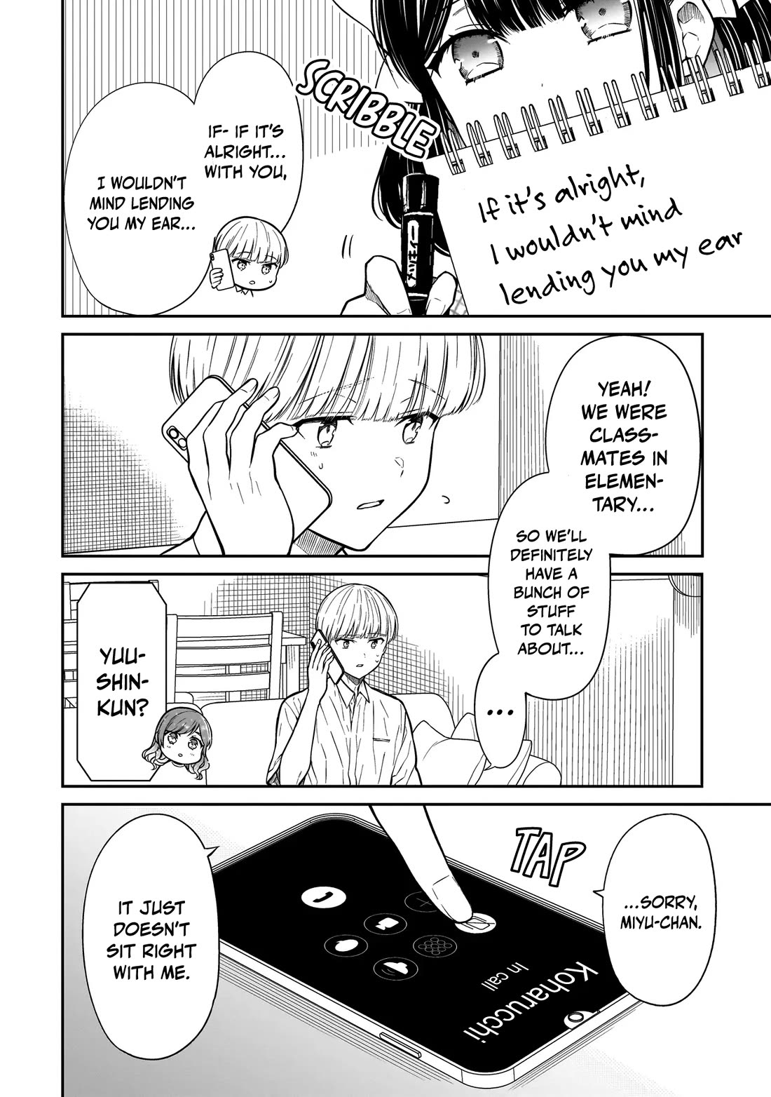 Miyu-chan Will Always Be Your Friend Chapter 14 page 15 - Chapter 14: Apology