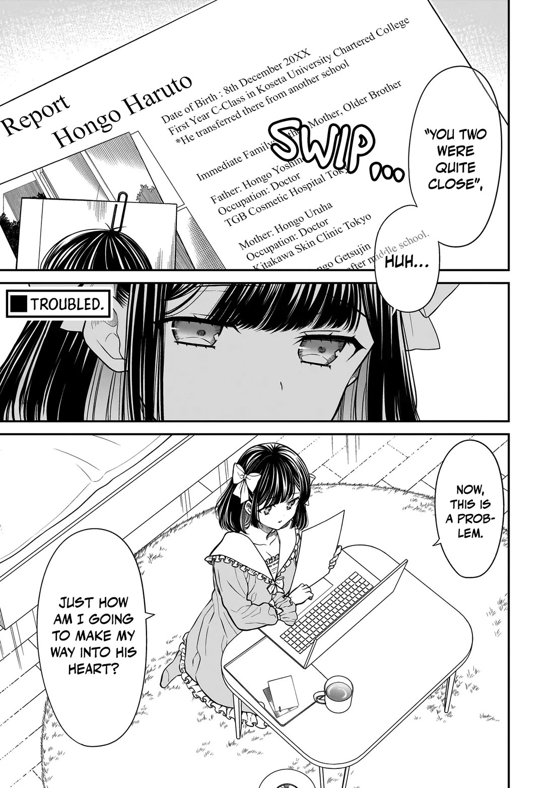 Miyu-chan Will Always Be Your Friend Chapter 15 page 2 - Chapter 15: Letter