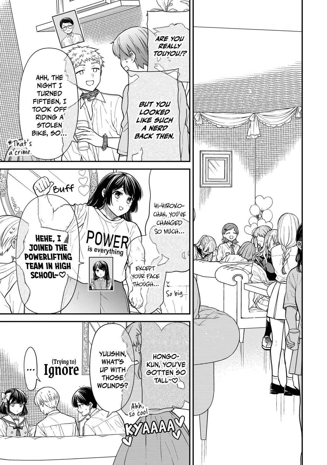 Miyu-chan Will Always Be Your Friend Chapter 24 page 12 - Chapter 24: Class Reunion