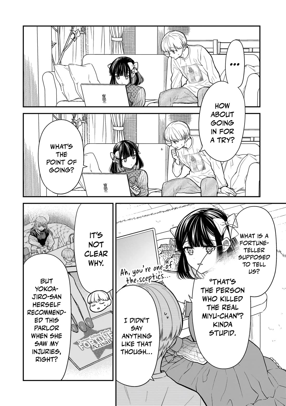 Miyu-chan Will Always Be Your Friend Chapter 25 page 11 - Chapter 25: The Detective is in the Restaurant
