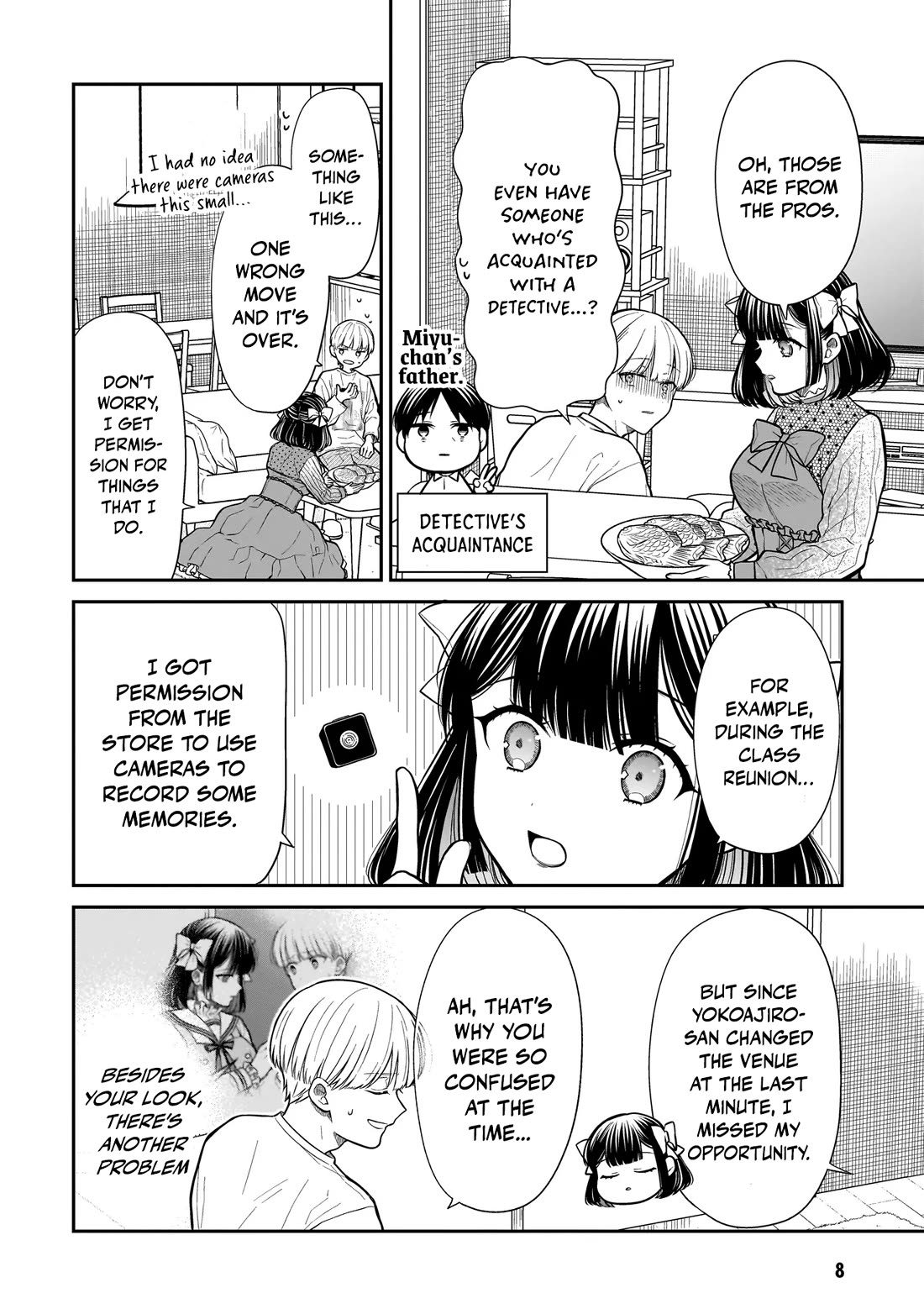 Miyu-chan Will Always Be Your Friend Chapter 25 page 9 - Chapter 25: The Detective is in the Restaurant