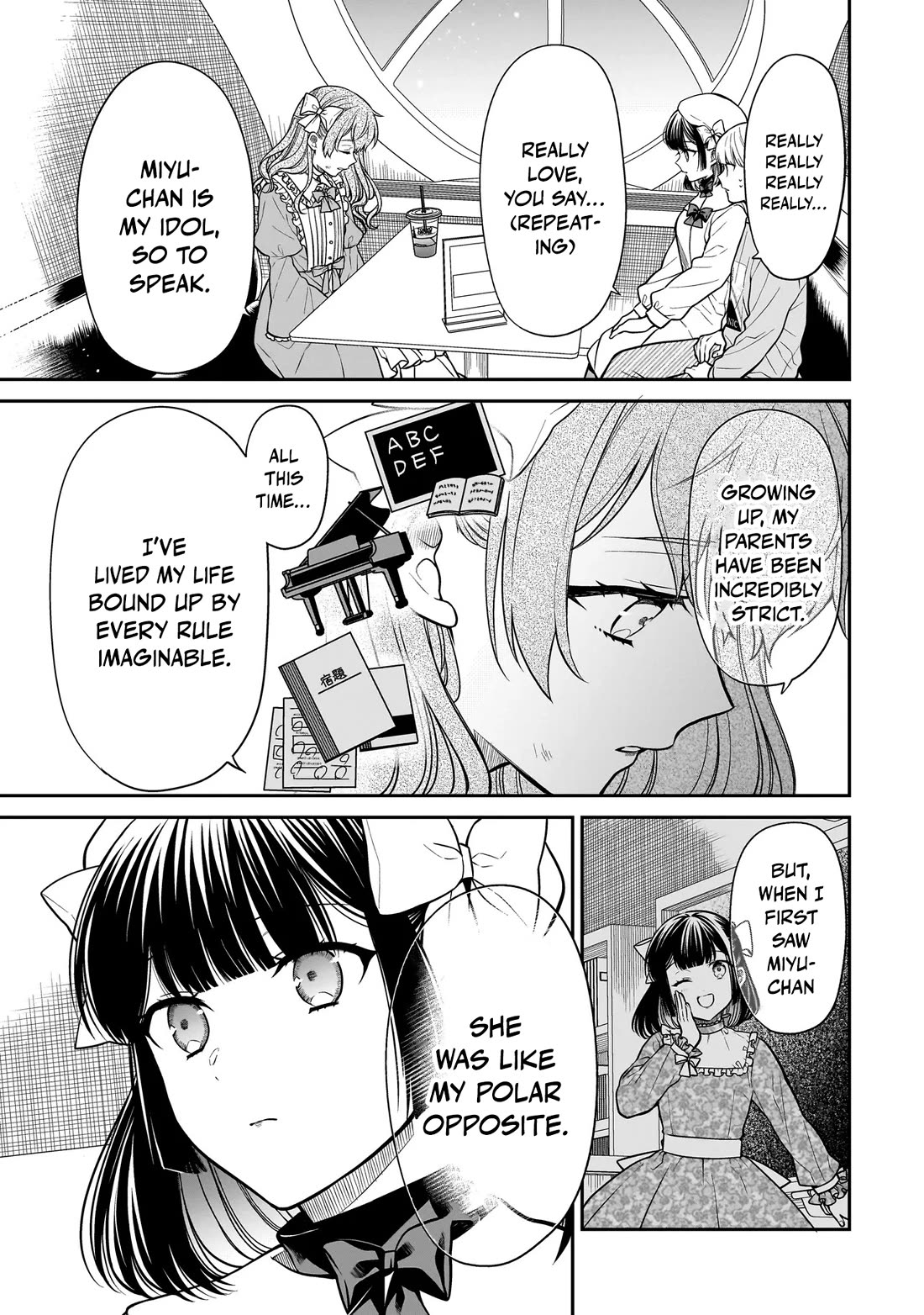 Miyu-chan Will Always Be Your Friend Chapter 32 page 9 - Chapter 32: Admiration