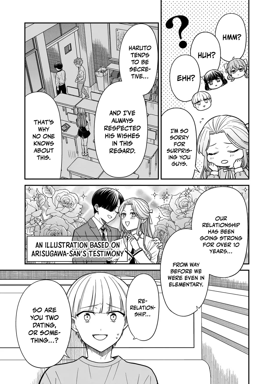 Miyu-chan Will Always Be Your Friend Chapter 41 page 8 - Chapter 41: What Arisugawa Saw