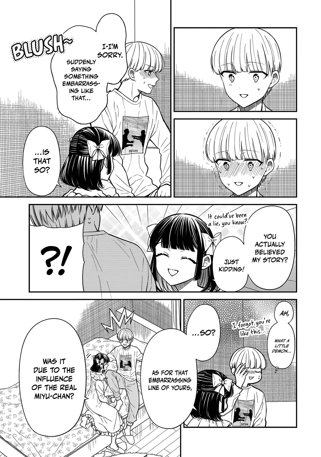Miyu-chan Will Always Be Your Friend Chapter 45 page 12 - Chapter 45: Remember Me