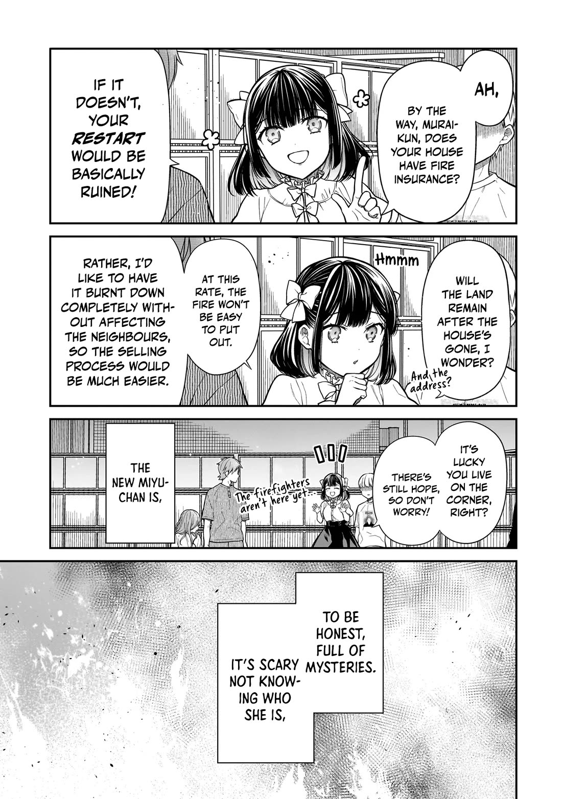 Miyu-chan Will Always Be Your Friend Chapter 5 page 21 - Chapter 5: Murai's Home, Set Ablaze