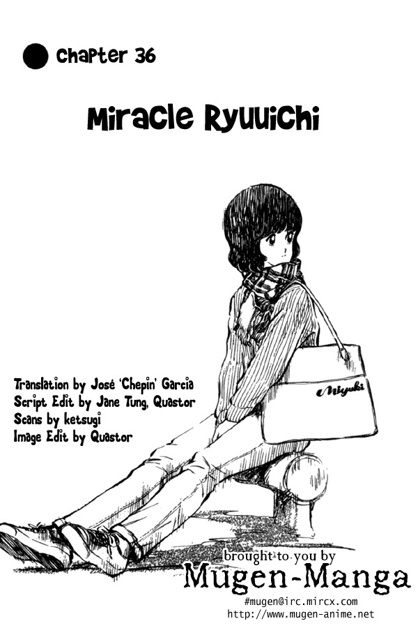 Miyuki Chapter 36 page 1 - Chapter 36: Miracle Ryuuichi