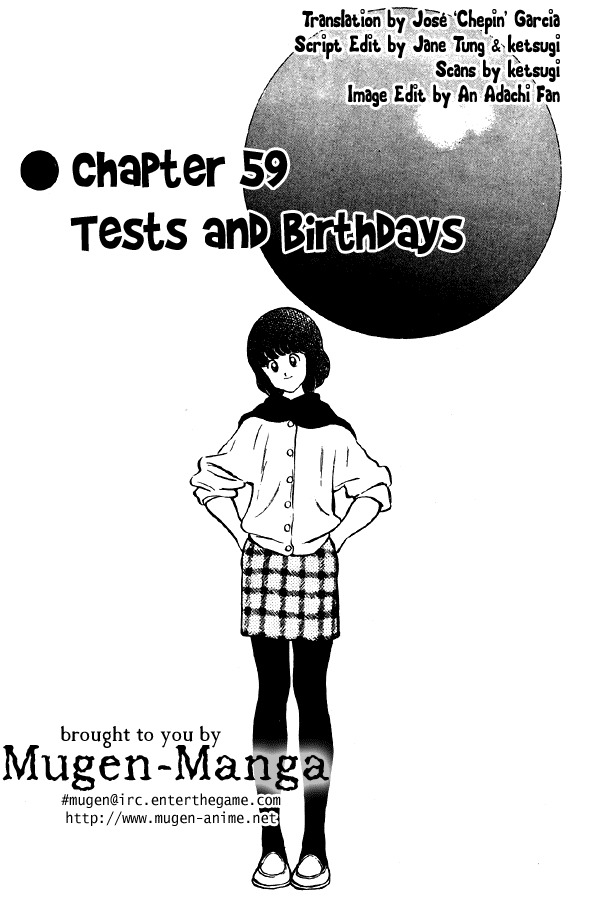 Miyuki Chapter 59 page 1 - Chapter 59: Tests and Birthdays