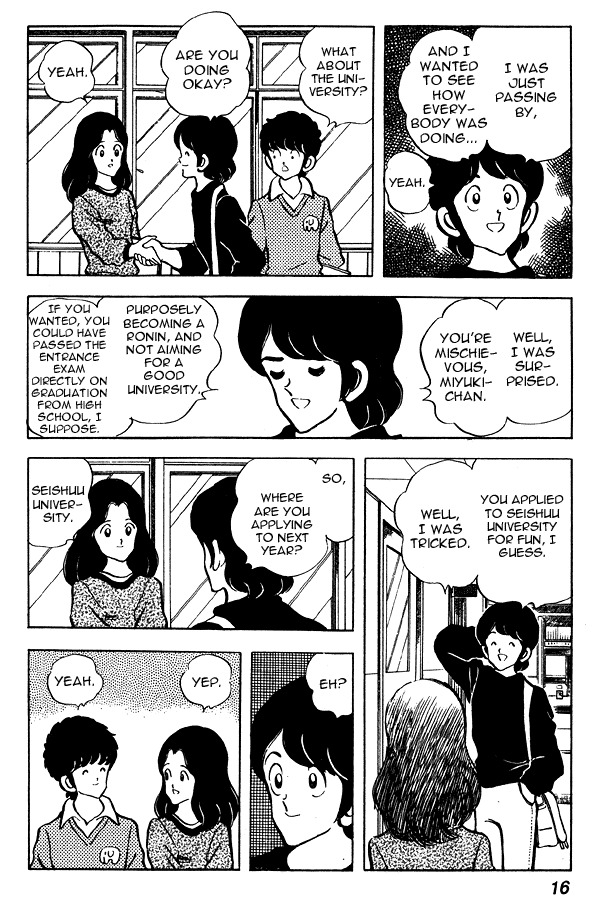 Miyuki Chapter 62 page 16 - Chapter 62: 4th Year High School Student