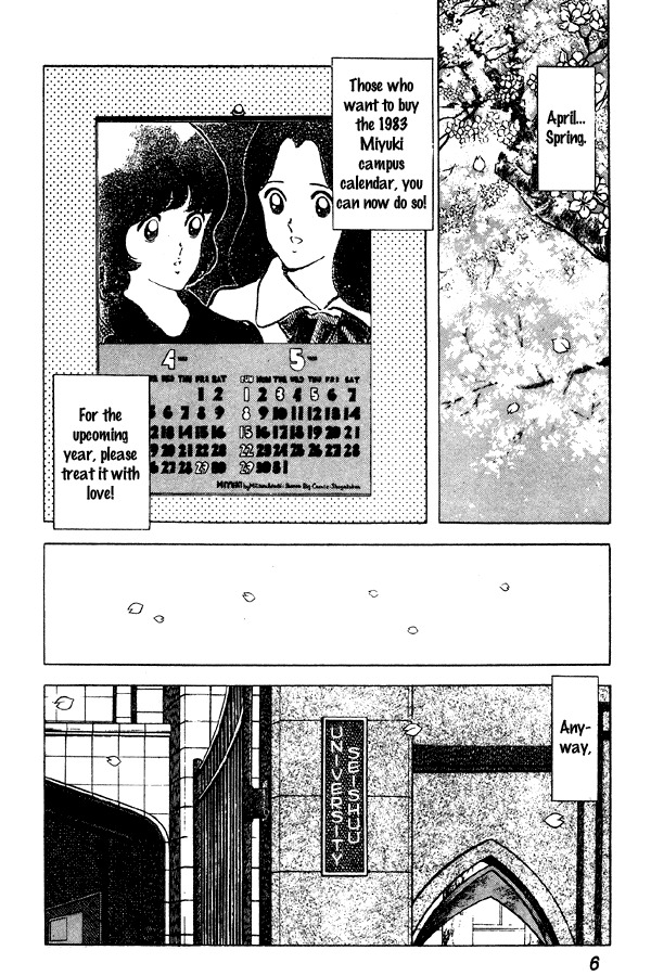 Miyuki Chapter 62 page 6 - Chapter 62: 4th Year High School Student
