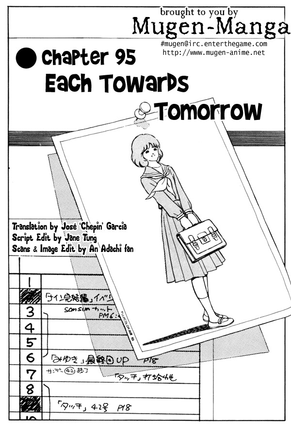 Miyuki Chapter 95 page 1 - Chapter 95: Each Towards Tomorrow