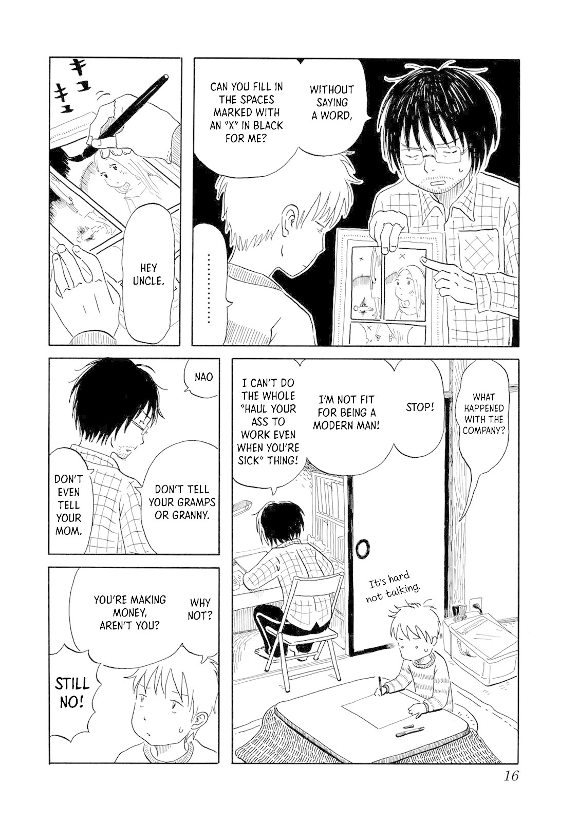 Mizu wa Umi ni Mukkate Nagareru Chapter 1 page 16 - Chapter 1: The Rain, the Girlfriend, Gifts, and Hatred