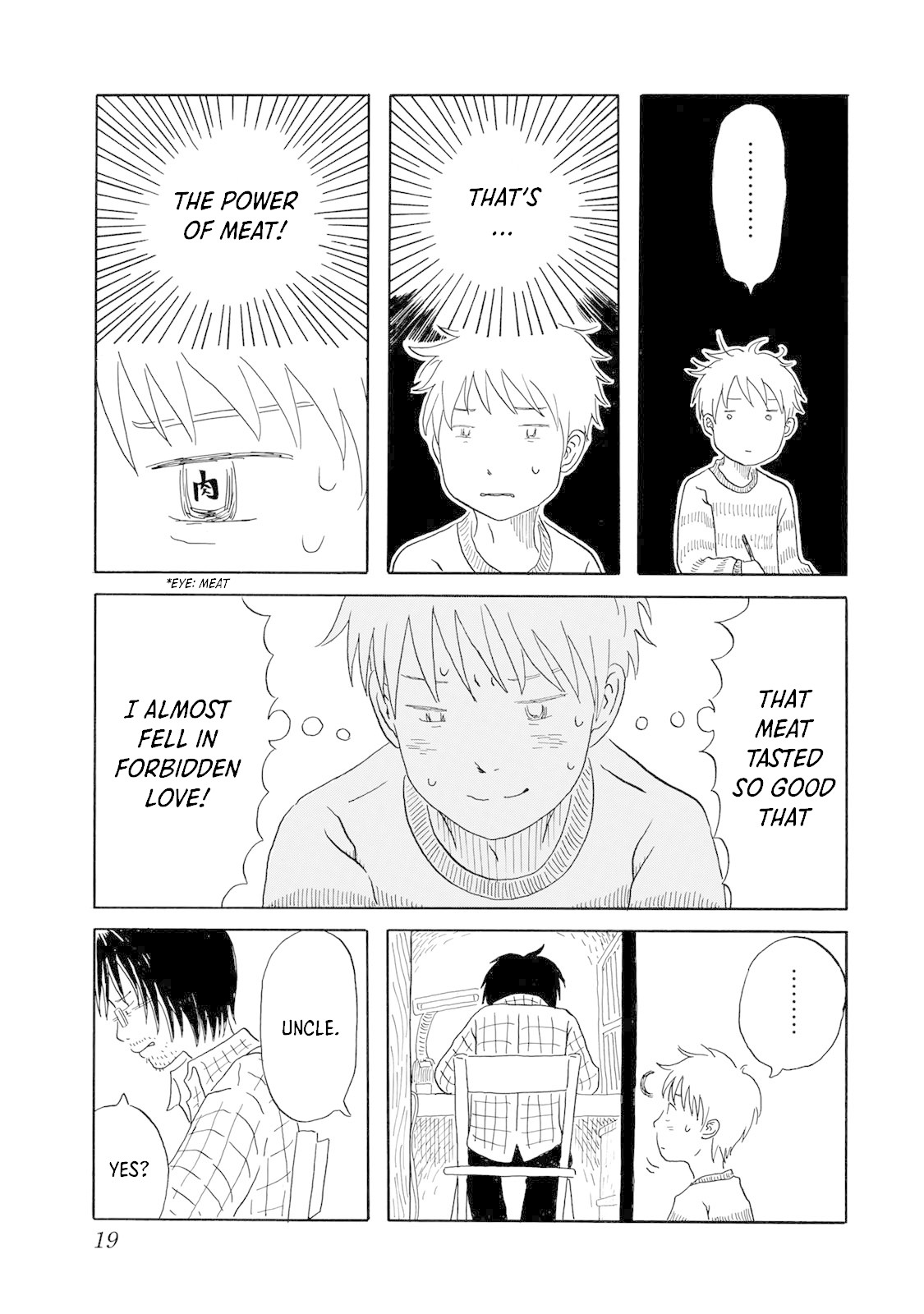Mizu wa Umi ni Mukkate Nagareru Chapter 1 page 19 - Chapter 1: The Rain, the Girlfriend, Gifts, and Hatred