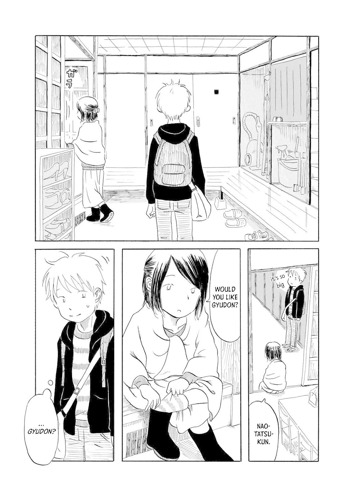 Mizu wa Umi ni Mukkate Nagareru Chapter 1 page 9 - Chapter 1: The Rain, the Girlfriend, Gifts, and Hatred