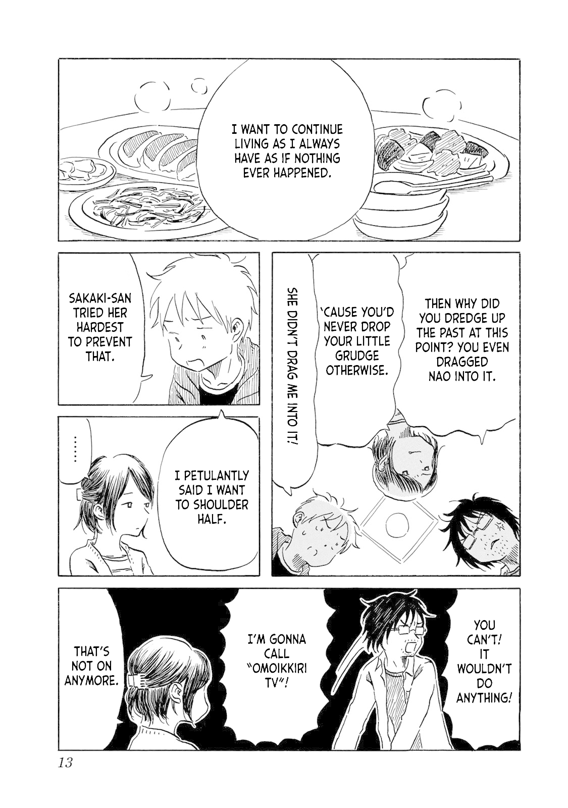 Mizu wa Umi ni Mukkate Nagareru Chapter 10 page 13 - Chapter 10: Truth, Reality, and Carbohydrates