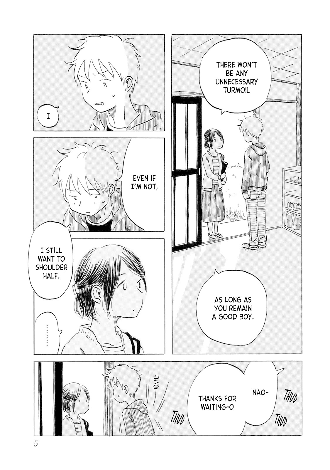 Mizu wa Umi ni Mukkate Nagareru Chapter 10 page 5 - Chapter 10: Truth, Reality, and Carbohydrates