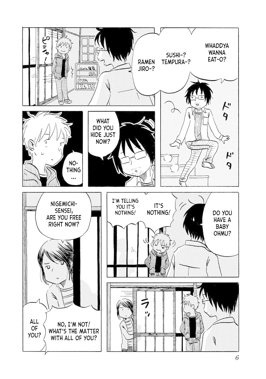 Mizu wa Umi ni Mukkate Nagareru Chapter 10 page 6 - Chapter 10: Truth, Reality, and Carbohydrates