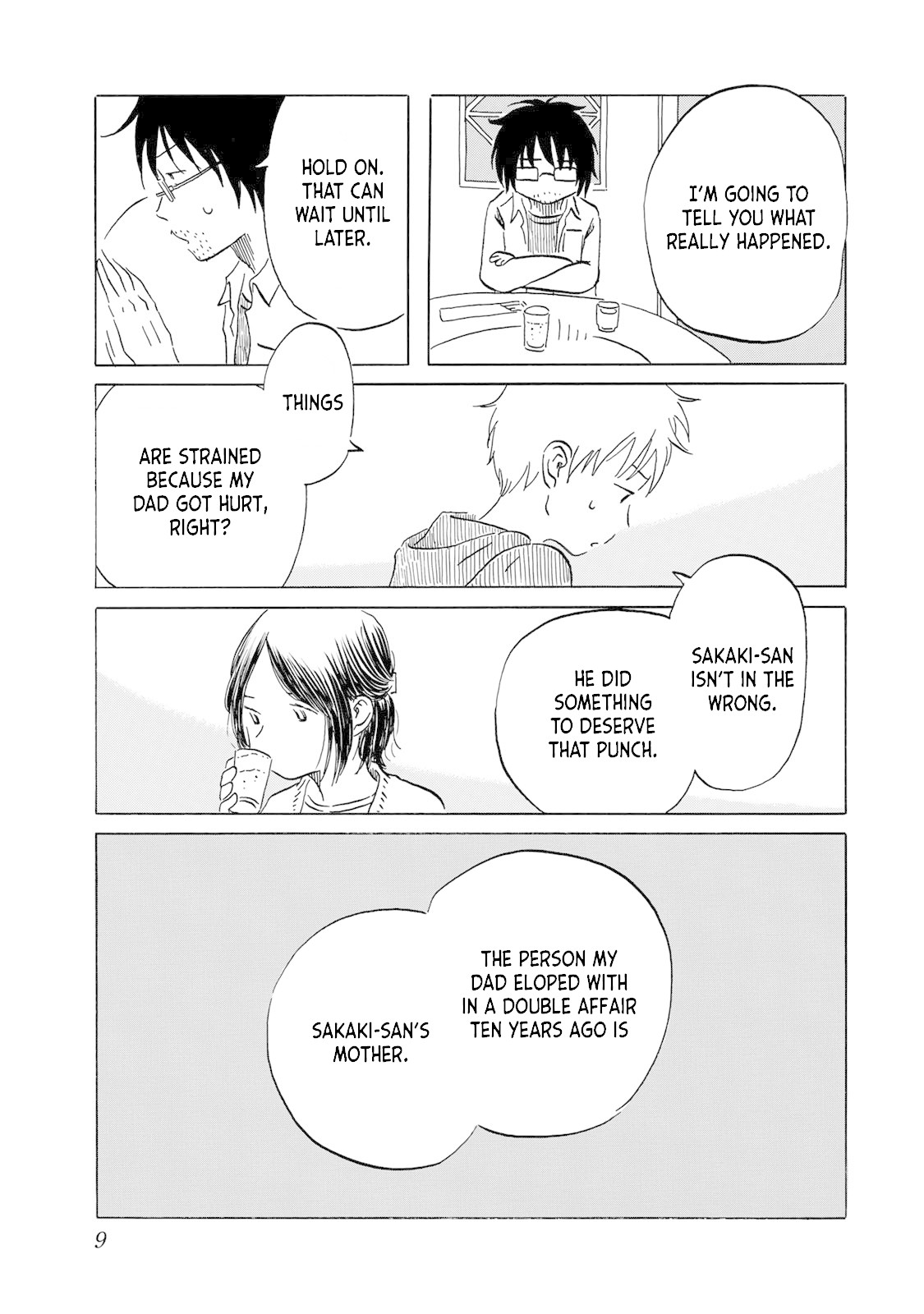 Mizu wa Umi ni Mukkate Nagareru Chapter 10 page 9 - Chapter 10: Truth, Reality, and Carbohydrates