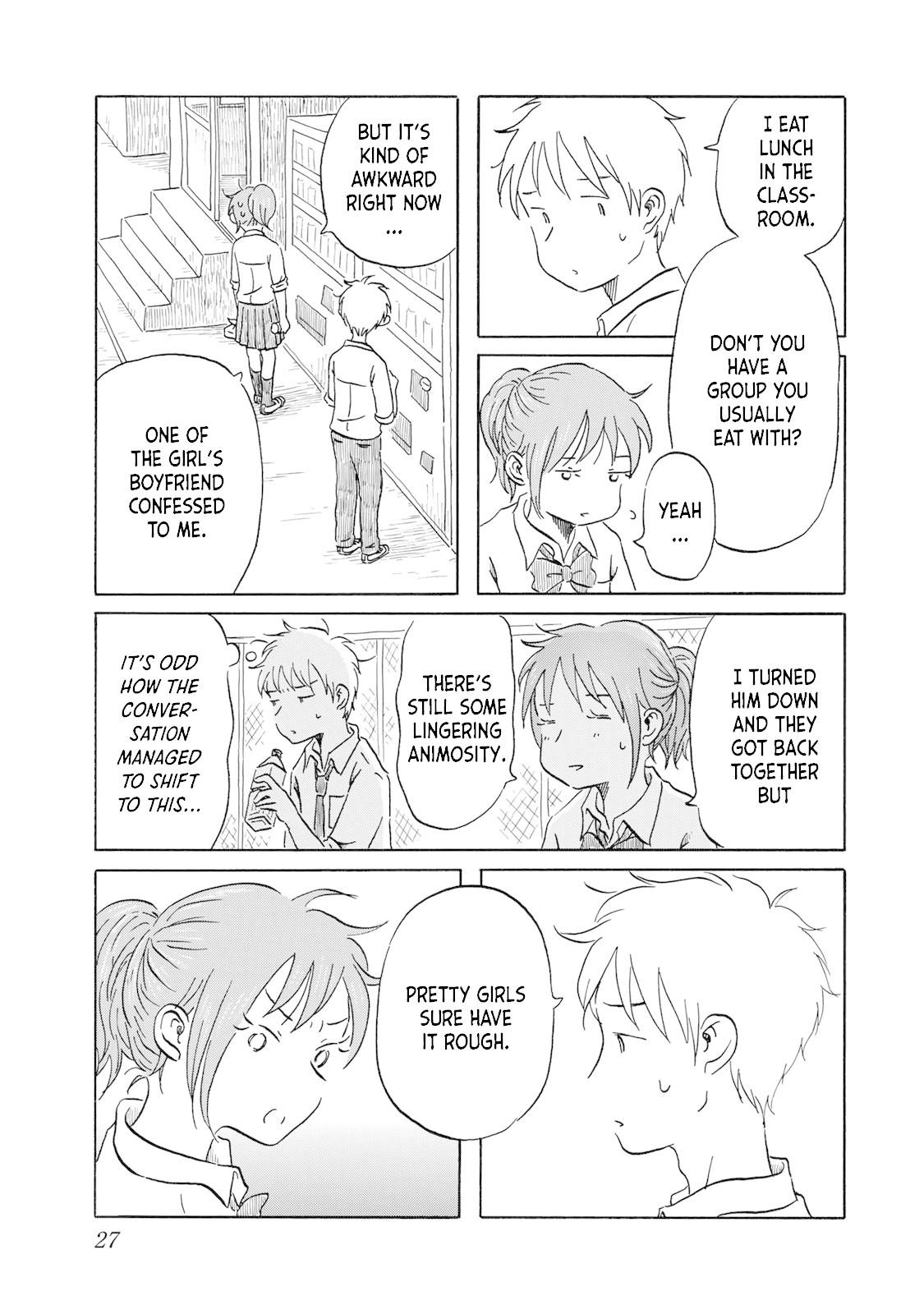 Mizu wa Umi ni Mukkate Nagareru Chapter 11 page 3 - Chapter 11: Lunch Breaks Are For Heart Racing Matching