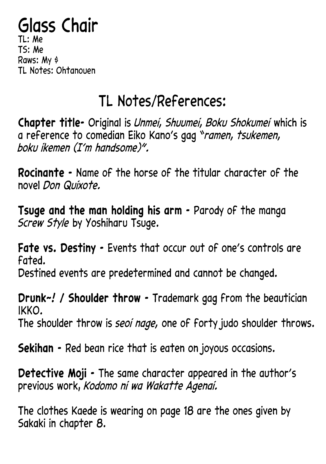 Mizu wa Umi ni Mukkate Nagareru Chapter 15 page 23 - Chapter 15: Fate, Proof, My Explanation