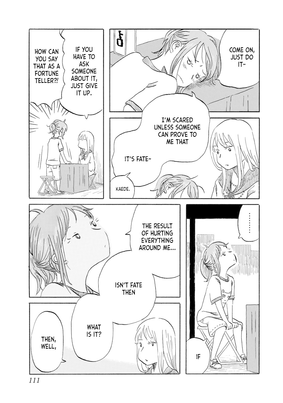 Mizu wa Umi ni Mukkate Nagareru Chapter 15 page 3 - Chapter 15: Fate, Proof, My Explanation