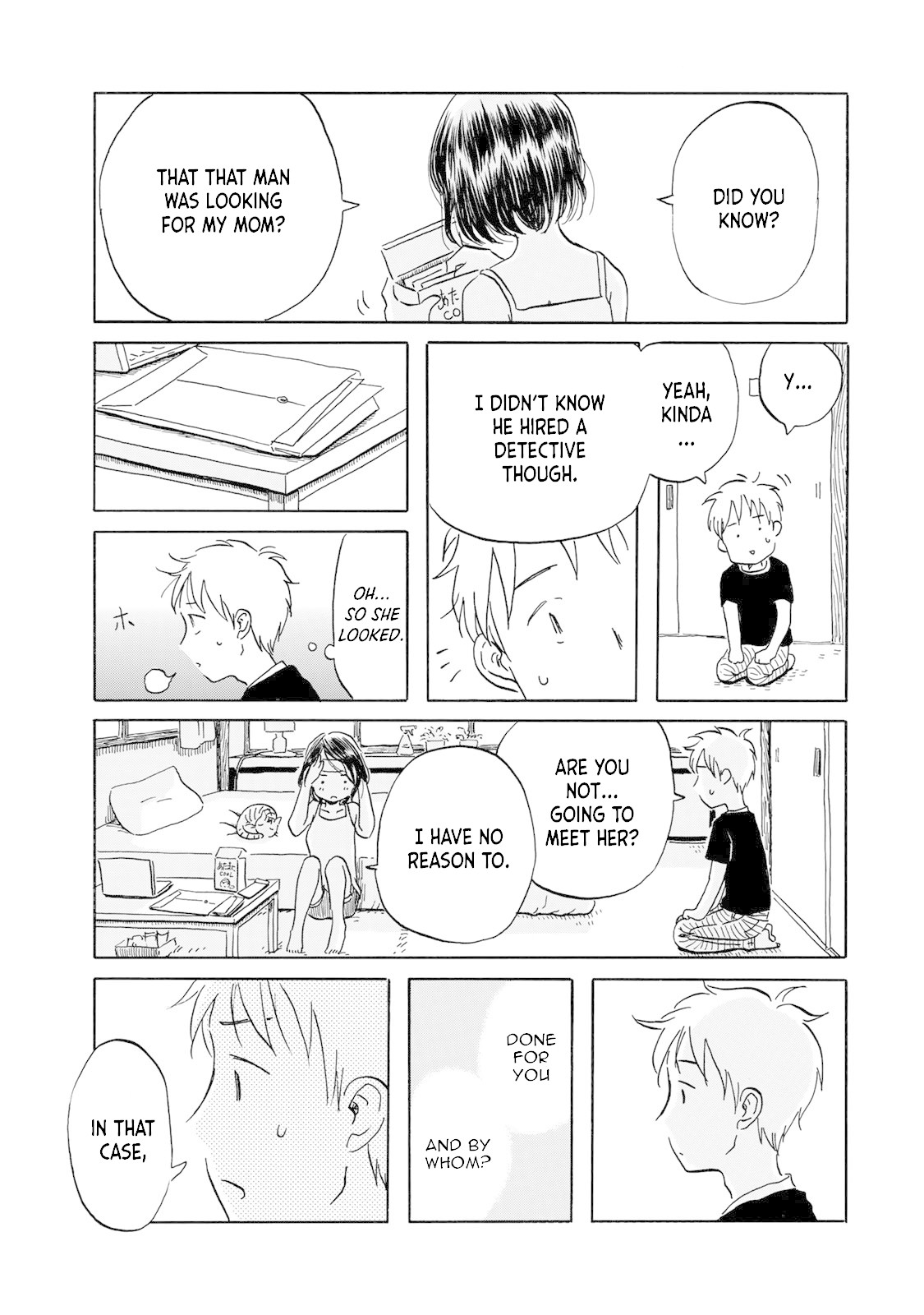 Mizu wa Umi ni Mukkate Nagareru Chapter 16 page 13 - Chapter 16: "T" Is For "Threat"