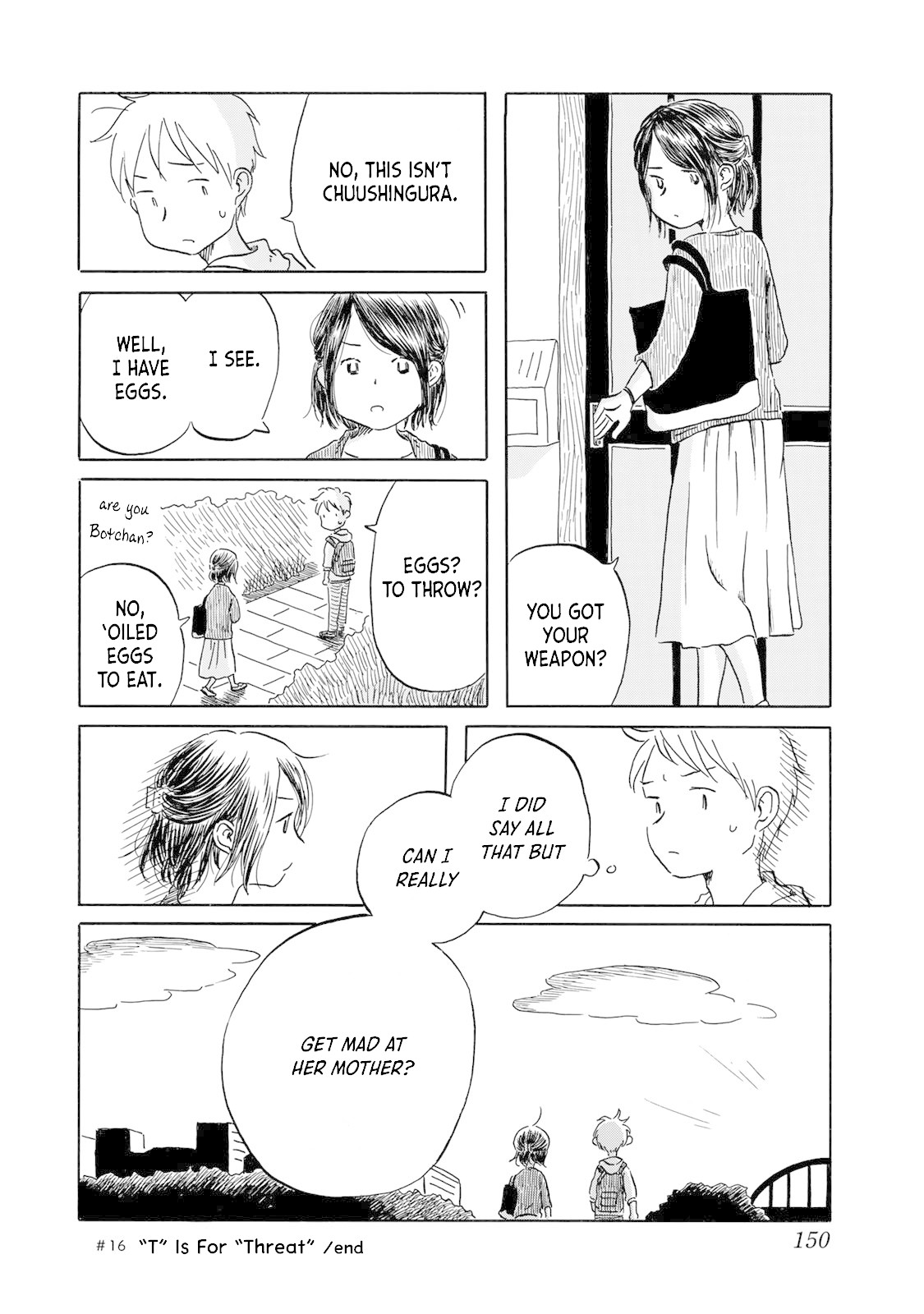 Mizu wa Umi ni Mukkate Nagareru Chapter 16 page 20 - Chapter 16: "T" Is For "Threat"