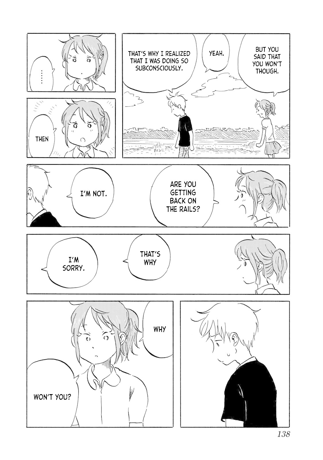 Mizu wa Umi ni Mukkate Nagareru Chapter 16 page 8 - Chapter 16: "T" Is For "Threat"