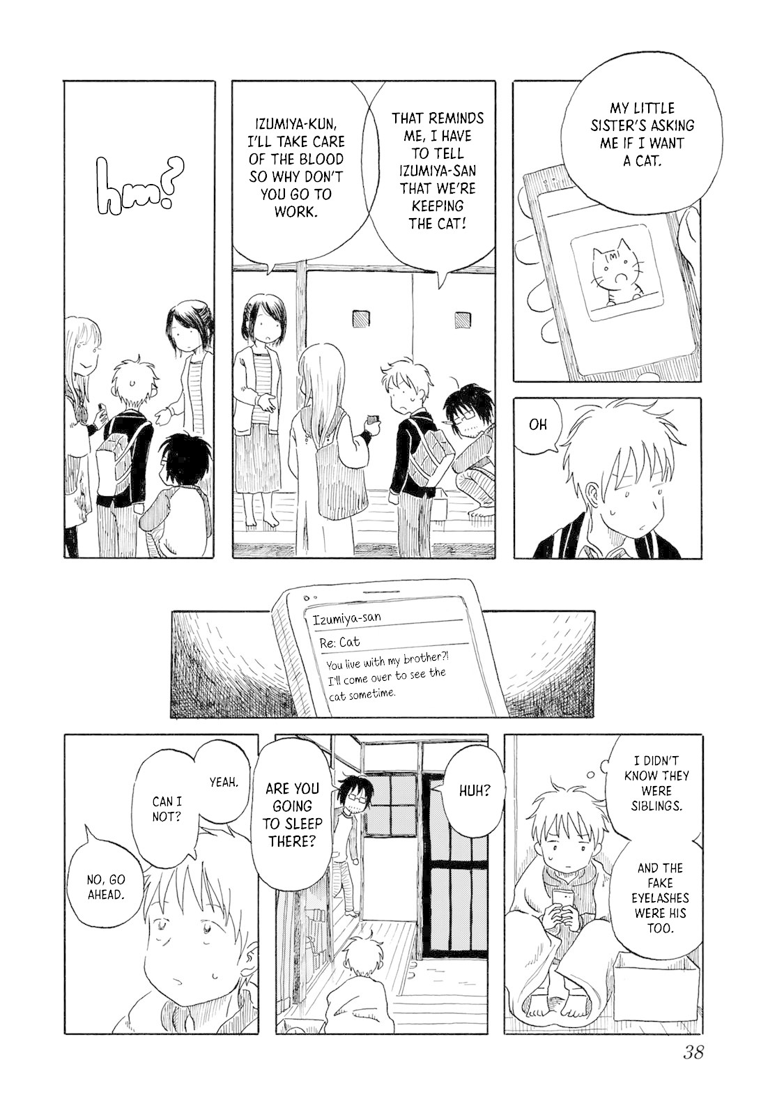 Mizu wa Umi ni Mukkate Nagareru Chapter 2 page 14 - Chapter 2: Malice Came Tumbling Down the River