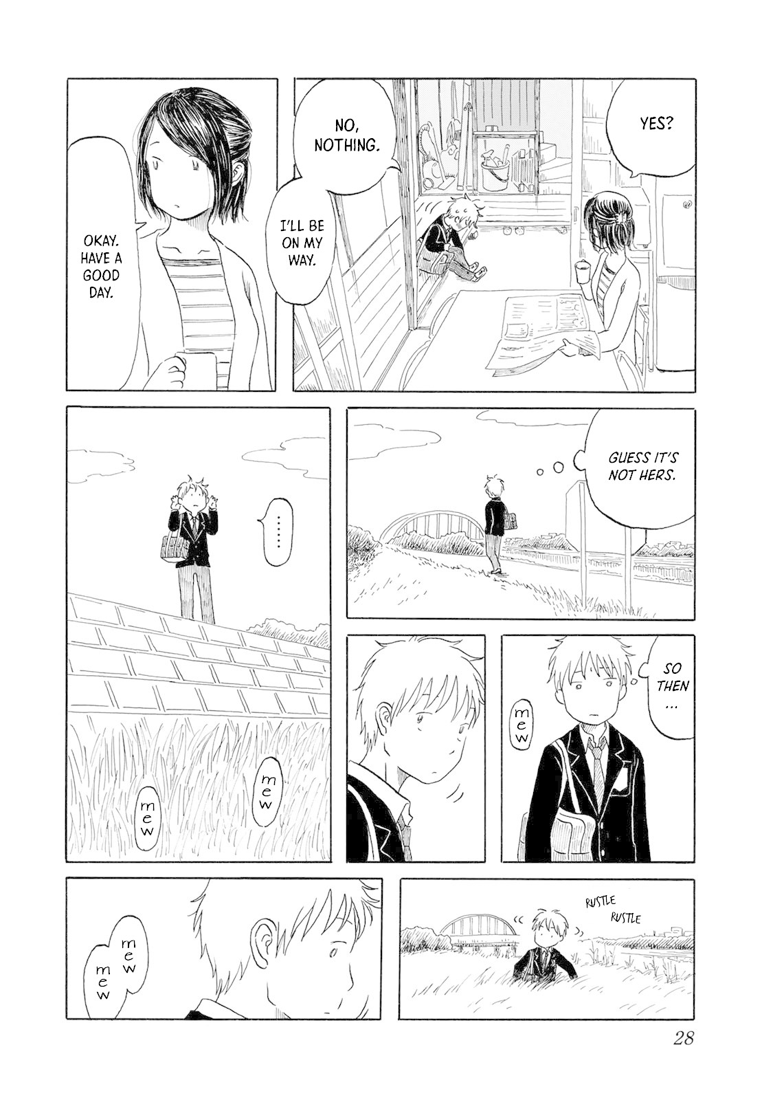 Mizu wa Umi ni Mukkate Nagareru Chapter 2 page 4 - Chapter 2: Malice Came Tumbling Down the River