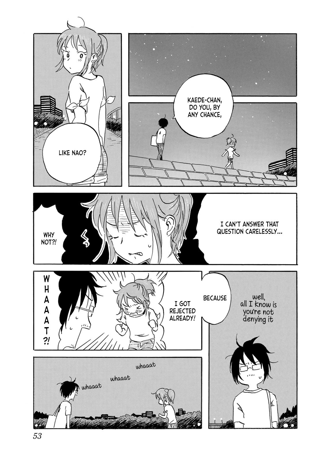 Mizu wa Umi ni Mukkate Nagareru Chapter 20 page 7 - Chapter 20: The Noise and the Promise