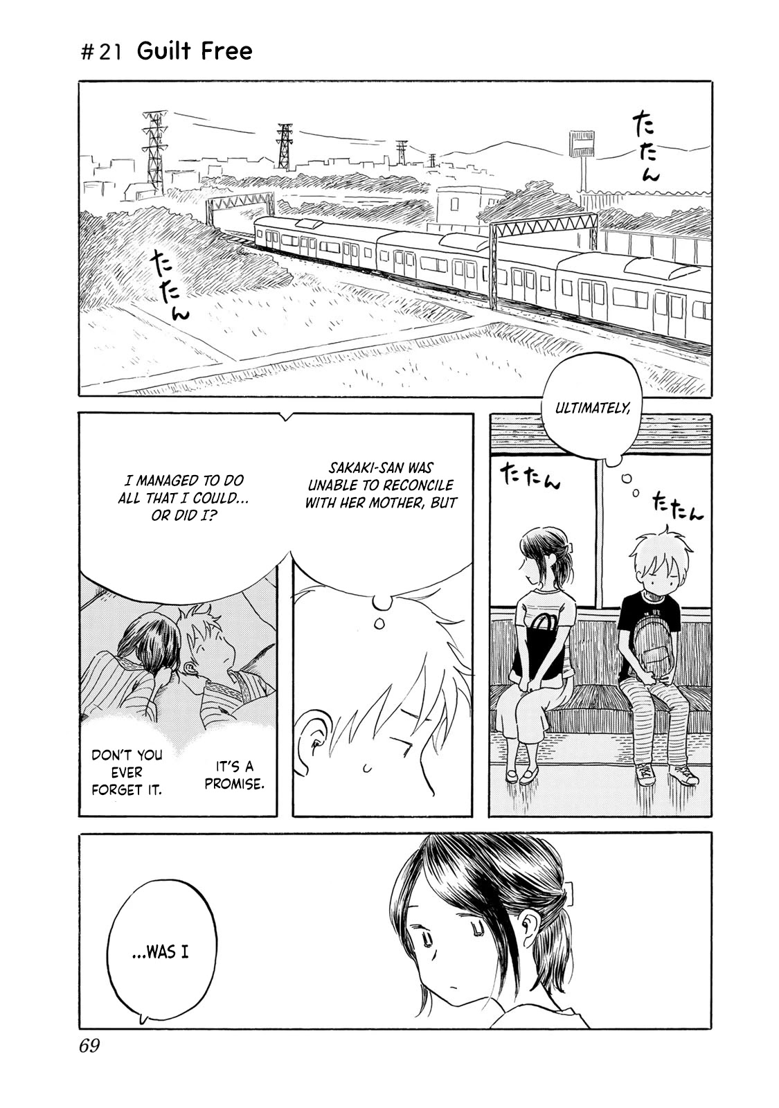 Mizu wa Umi ni Mukkate Nagareru Chapter 21 page 1 - Chapter 21: Guilt Free