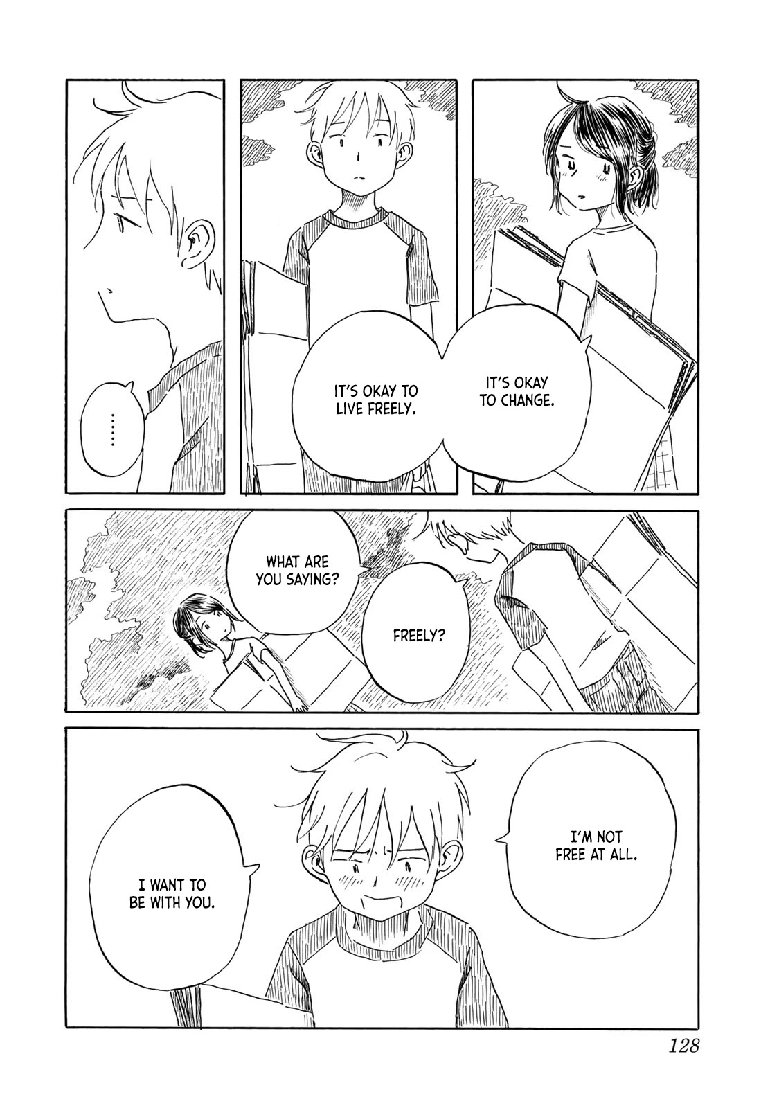Mizu wa Umi ni Mukkate Nagareru Chapter 23 page 16 - Chapter 23: Light