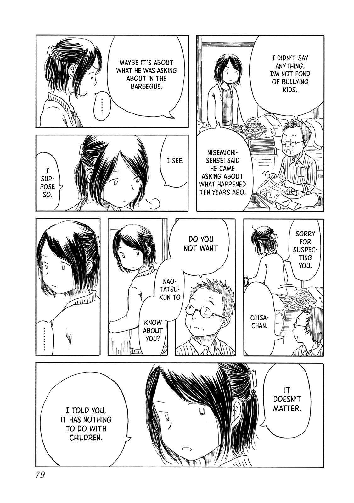 Mizu wa Umi ni Mukkate Nagareru Chapter 4 page 13 - Chapter 4: Drip Drip, Splish Splash, No Plan Plan