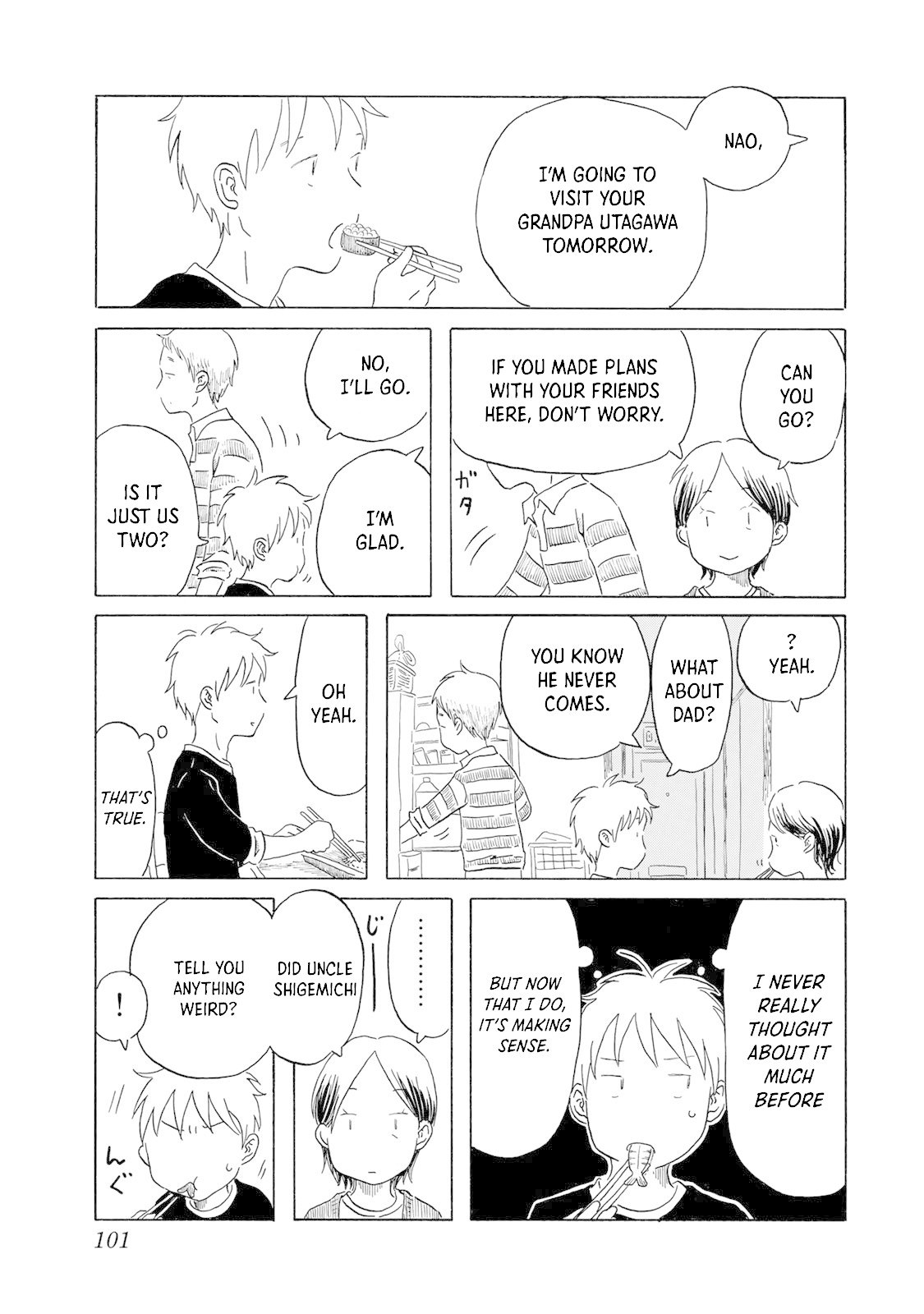 Mizu wa Umi ni Mukkate Nagareru Chapter 5 page 13 - Chapter 5: Here I Am ♡