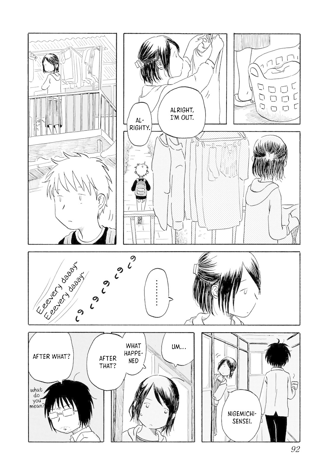 Mizu wa Umi ni Mukkate Nagareru Chapter 5 page 4 - Chapter 5: Here I Am ♡