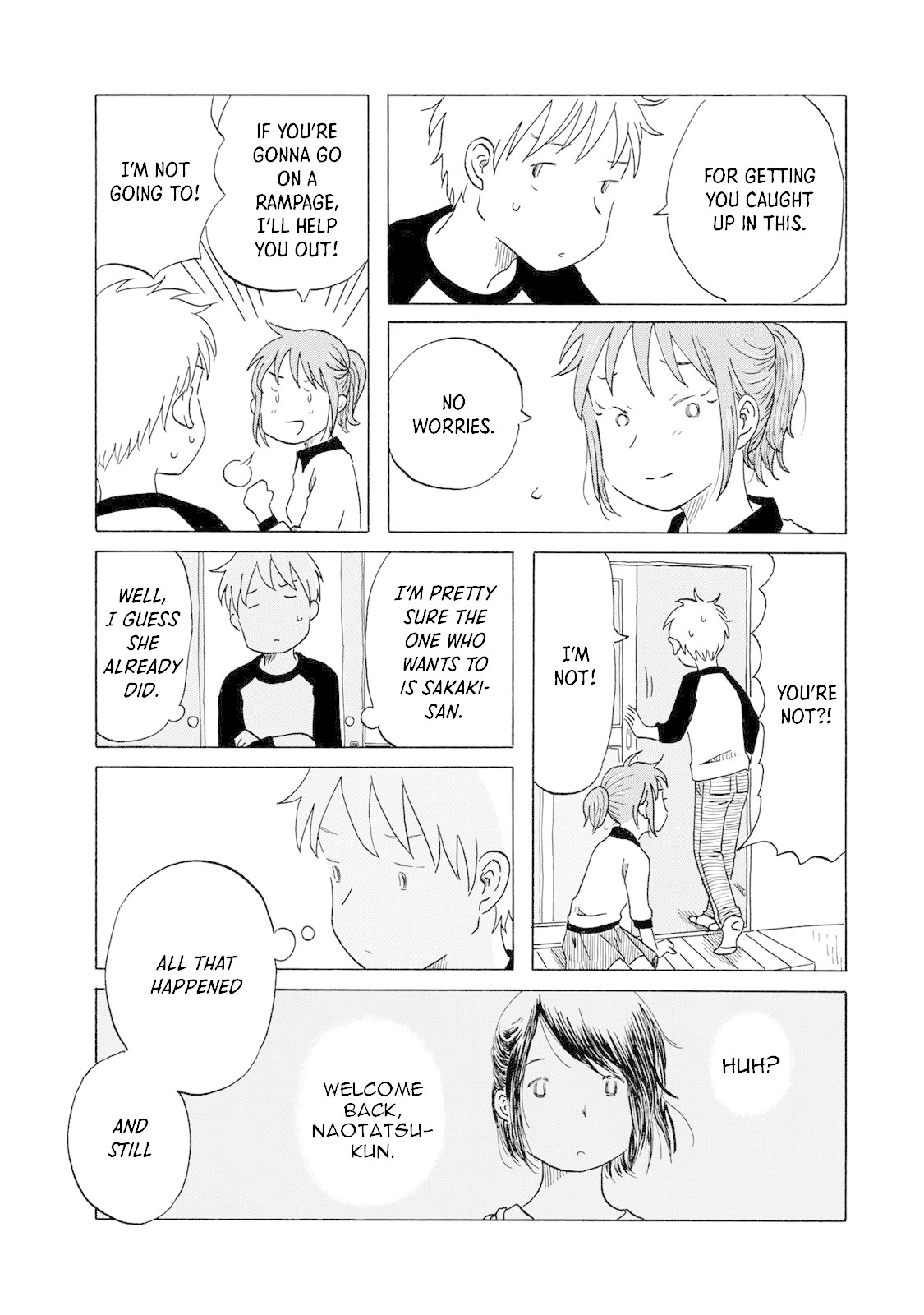 Mizu wa Umi ni Mukkate Nagareru Chapter 7 page 19 - Chapter 7: Shaking Down, Eggs, Goto Udon